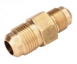 NAVAC FH1238 Flare Connector, &amp;frac12;&amp;quot; MPT to &amp;frac38;&amp;quot; MPT, 5-pack-