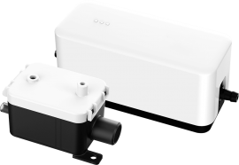 NAVAC NCA10 Ultra-Quiet Mini-Split Mini Condensate Pump, 33&#039; lift, 10.6 GPH-
