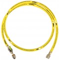 NAVAC NH5CY Ball Valve Refrigerant Charging Hose with &amp;frac14;&amp;quot; SAE fittings, 5', yellow-