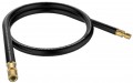 NAVAC NHB2 High Flow Refrigerant Hose with &amp;frac12; to &amp;frac14;&amp;quot; fitting and &amp;frac12;&amp;quot; diameter, 6', black-