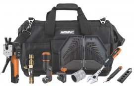 NAVAC NKS2 Deluxe Mini Split Tool Kit with flaring tool, digital torque wrench, and tubing tools-