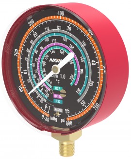 NAVAC NMH12H Manifold Head for R454B, R32, R410A, R22, high side-