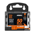 NAVAC PKB50 Utility Knife Blade with dispenser, 50-pack-