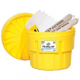 New Pig 46305 Oil-Absorbent Spill Kit, 20-gallon container-