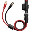 NOCO GBC007 Eyelet Cable with x-connect adapter for boost jump starters and genius chargers, 8 AWG, 14"-