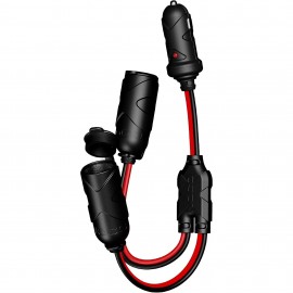 NOCO GC020 Plug 2-Way Splitter, 12 V, 15 A-