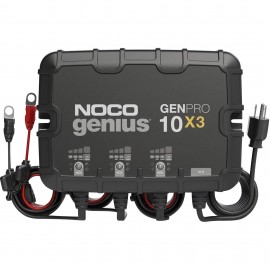 NOCO GENPRO10X3 On-Board Battery Charger, 3-bank, 30 A-