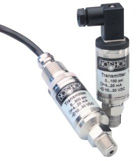 NOSHOK 100 Series Male Connection Pressure Transmitter with DIN EN 175301-803 form C, 0 to 15 psig, 0.5%-