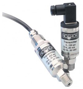 NOSHOK 100-5000-1-1-2-7 Pressure Transmitter, 0 to 5000 psig, Mini-Hirschmann-