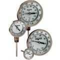 NOSHOK 50-300-025-50/300 F/C 300 Series Industrial Type Bimetal Thermometer with external reset, 50 to 300&amp;deg;F/C-