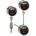 NOSHOK 820-1-1-U-0-32/120-36025-4 Digital Temperature Indicator with bottom connection, 32 to 120&amp;deg;F, 2.5&amp;quot;-