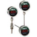 NOSHOK 823-1-0--50/200C-090-2 823 Series Digital Temperature Indicator with back connection, -50 to 200&amp;deg;F, 9&amp;quot;-