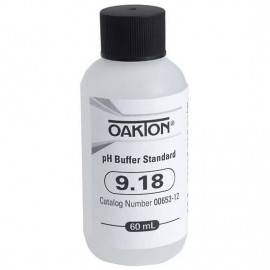 OAKTON 00653-12 pH Buffer Solution, pH 9.18, 5-pack-