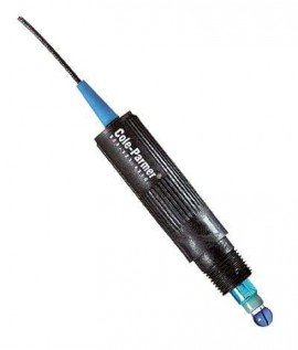 OAKTON 05993-90 In-Line pH Electrode, single junction, 10' cable-