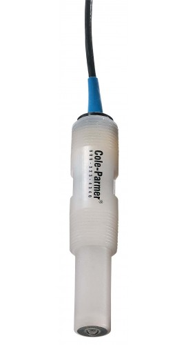 OAKTON 27003-60 Self-Cleaning Ryton PPS ORP Electrode with gold band, double junction, 10' cable-