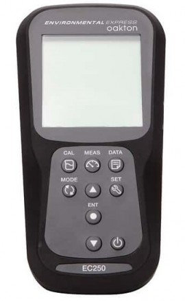 OAKTON 35660-40 EC260 Waterproof Conductivity, TDS, Resistivity, and Salinity Handheld Meter-