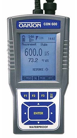 OAKTON CON 600 Meter and Probe with Calibration, K=1.0-