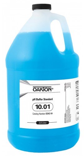 OAKTON WD-05942-65 10.01 pH Buffer Solution, 3.8 L, 4-Pack-