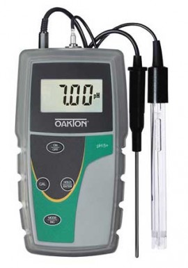OAKTON WD-35613-42 pH 6+ Meter with Probe and Traceable Calibration Report, 0 to 14 pH, -1000 to 1000 mV-