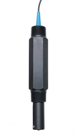 OAKTON WD-35806-20 CPVC Single-Junction Self-Cleaning Flat BNC pH Electrode, 10' Cable-