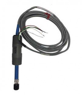 OAKTON WD-35820-26 Industrial Series Glass-Body Industrial Cell with Platinum Sensor, K = 0.1, 10' Cable-