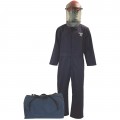 Oberon EV-BKT-S-10 Electric Vehicle Arc Flash and Shock Kit, 8.3 cal/cm², small coveralls and size 10 gloves-