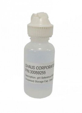 Ohaus 30059255 pH Electrolyte KCl Saturated AgCl Reference Solution, 1.01 oz-