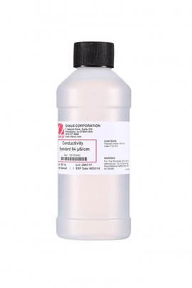 Ohaus 30100442 Conductivity Standard, 8.45 oz, 84 &amp;mu;s/cm-
