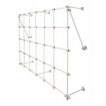 Ohaus 30392326 LabJaws Lab Frame Kit, stainless steel, 48 x 12 x 72&quot;-