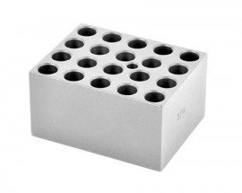Ohaus 30400182 Module Block, 0.47" vials, 20 holes-