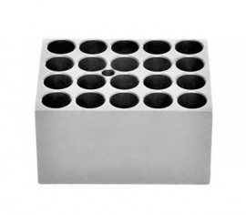 Ohaus 30400183 Module Block, 0.59&quot;, 20 vial holes-