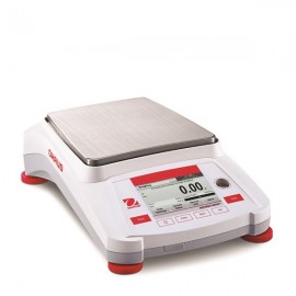 OHAUS AX1502/E Adventurer Electronic Balance, 3.3 lbs, 6.9 x 7.7&amp;quot; pan, external Calibration-
