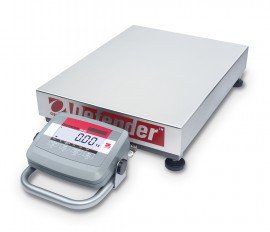 OHAUS D31P150BL5 Defender 3000 Low-Profile Bench Scale, 330 lbs capacity-