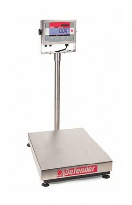 OHAUS D32XW150VX Defender 3000 Washdown Bench Scale, 330 lbs, 25.6 x 19.7&amp;quot; platform-