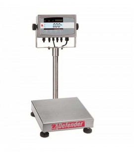 OHAUS D51XW10WR3 Defender 5000 Bench Scale, 25 lbs, 12 x 12&amp;quot; platform-