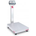 OHAUS D52P125RQL2 Multifunctional Standard Washdown Bench Scale with plastic indicator, 250 lbs. capacity-