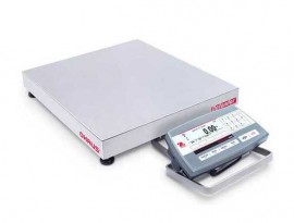 OHAUS D52P125RQL5 Defender 5000 Multifunctional Low Profile Bench Scale with plastic indicator, 250 x 0.01 lbs-