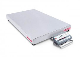 Ohaus D52P125RTV5 Defender 5000 Standard Low Profile Bench Scale, 250 lbs, 31 x 23&amp;quot; platform-