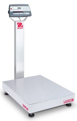OHAUS D52P250RTX2 Multifunctional Standard Bench Scale with platic indicator, 500 lbs. capacity-