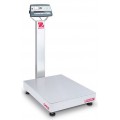 OHAUS D52P250RTX2 Multifunctional Standard Bench Scale with platic indicator, 500 lbs. capacity-