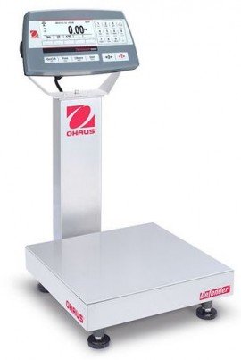 OHAUS D52P25RQR1 Multifunctional Standard Bench Scale with plastic indicator, 50 lbs. capacity-