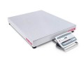 Ohaus D52XW125WQV5 Defender 5000 Washdown Low Profile Bench Scale, 250 lbs, 24 x 24&amp;quot; platform-