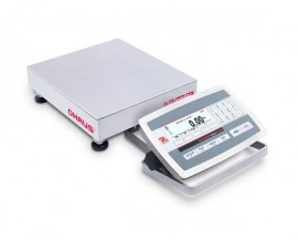 Ohaus D52XW2WQS5 Defender 5000 Washdown Low Profile Bench Scale, 5 lbs, 10 x 10&amp;quot; platform-
