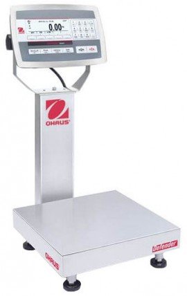 Ohaus D52XW50RQR1 Defender 5000 Multifunctional Bench Scale, 100 lbs, 12 x 12&amp;quot;-
