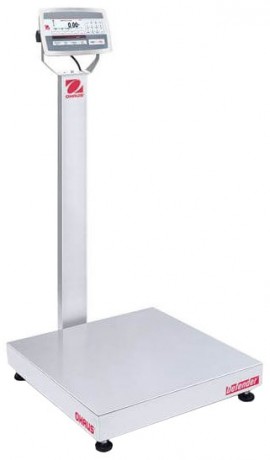 Ohaus D52XW50RQV3 Defender 5000 Multifunctional Bench Scale, 100 lbs, 24 x 24&amp;quot;-