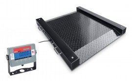 OHAUS DFD32M2500ER Defender 3000 Drum Scale, 2500 lbs, 36 x 36" platform-