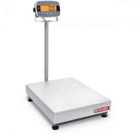 OHAUS i-D33P600B1V3 DEFENDER&amp;trade; 3000 Bench Scale, 1,200 lbs (600 kg)-