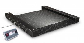 Ohaus i-DFD25P2500E1R Drum Scale, 2500lb Capacity-