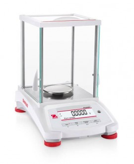 OHAUS PX124/E PIONEER Analytical Balance, 120 g, 90 mm diameter-