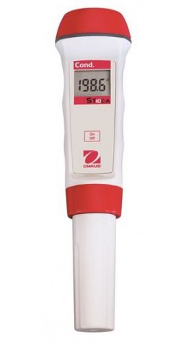 OHAUS ST10C-C Starter Conductivity Pen Meter, 0.00 to 19.99 mS/cm, &amp;plusmn;2.5% FS-